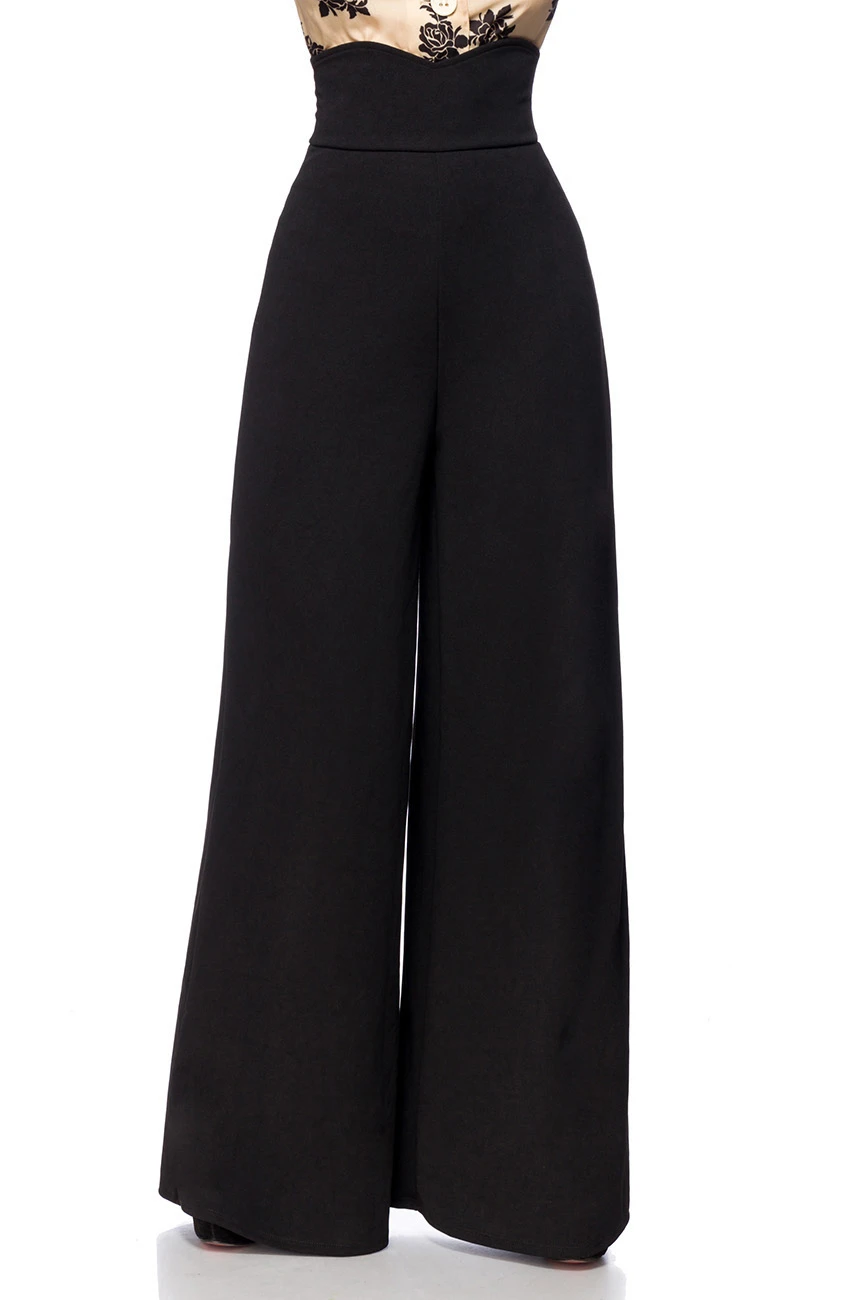 Marlene Hose herzförmiger Bundabschluss Marlene Hose herzförmiger Bundabschluss