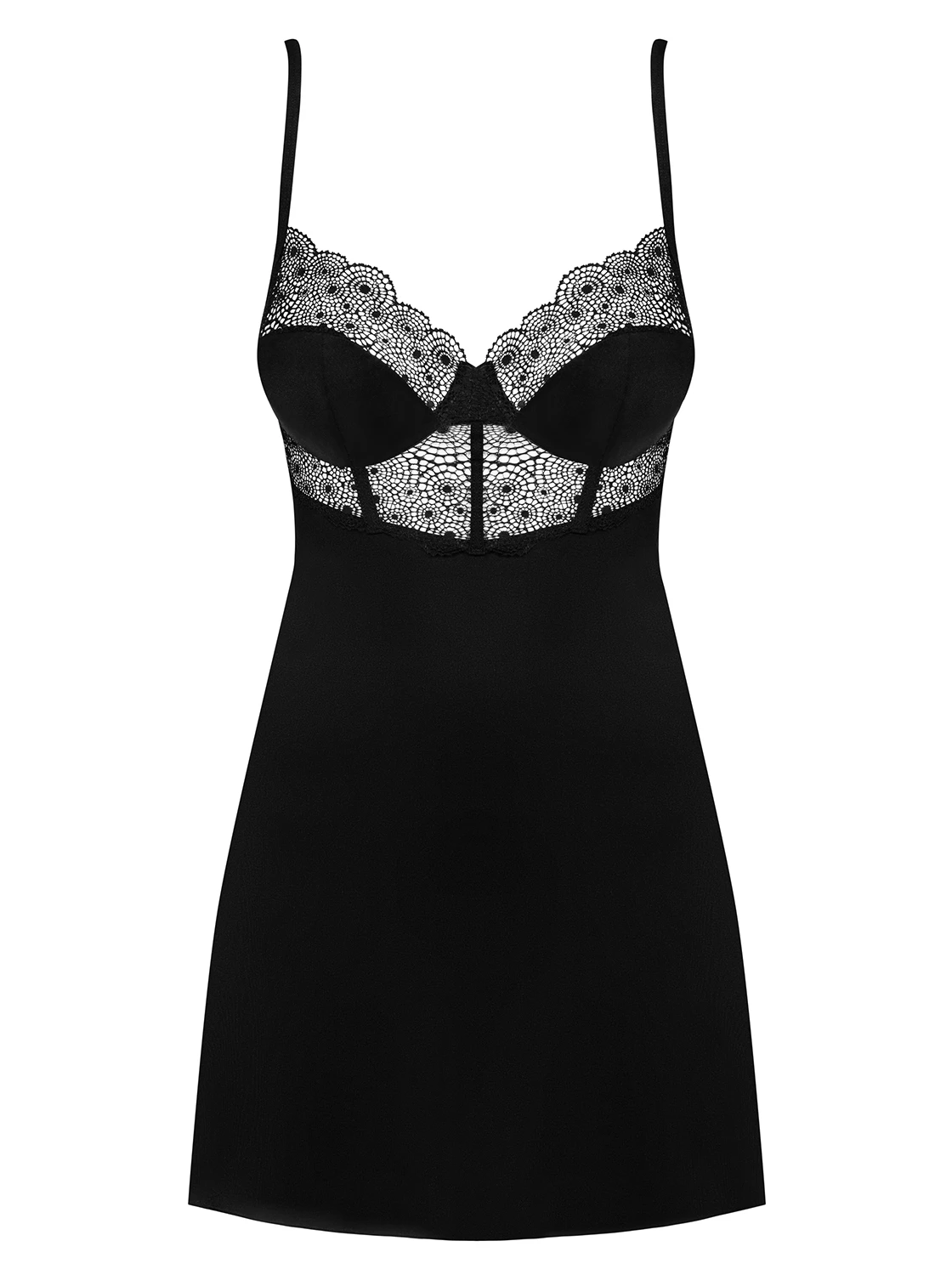 Chemise mit Spitze Chemise mit Spitze