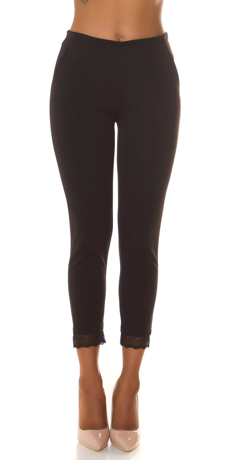 Casual Treggings mit Deko Spitze Casual Treggings mit Deko Spitze