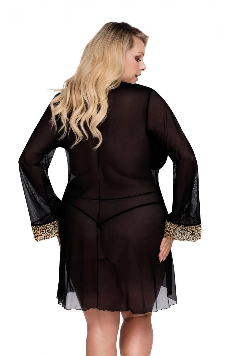 Luxuriöser Morgenmantel aus glänzendem Satin Material von Anais Apparel