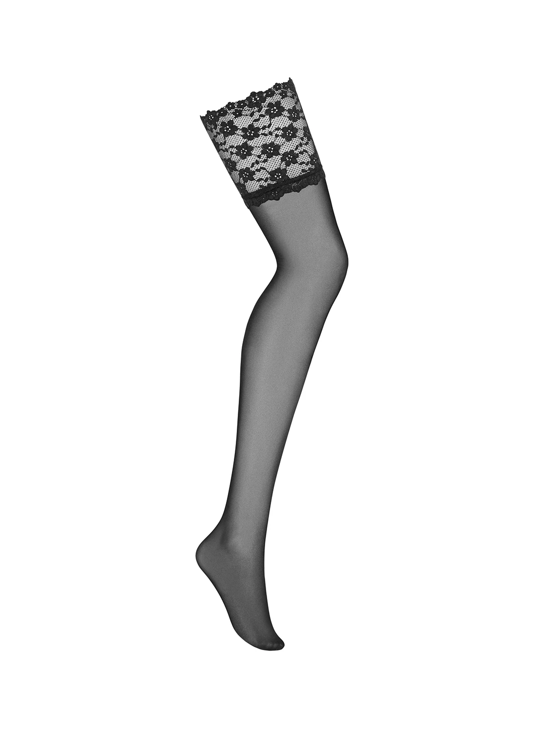 Stockings mit floraler Spitze von Obsessive Stockings mit floraler Spitze von Obsessive