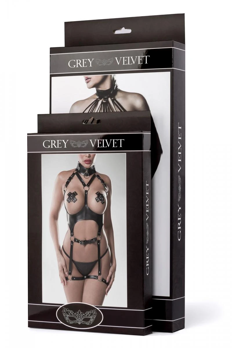 Harness Erotikset ouvert mit String von Grey Velvet Harness Erotikset ouvert mit String von Grey Velvet