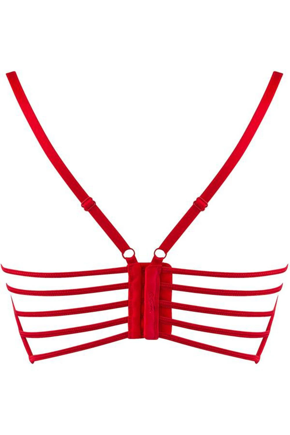 Zartes Semi Corsett Bustier BH mit dekorativer Blumenstickerei