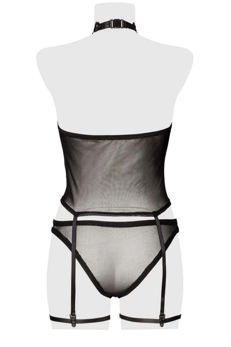 Erotik Dessous-Set mit Bustier von Grey Velvet Erotik Dessous-Set mit Bustier von Grey Velvet