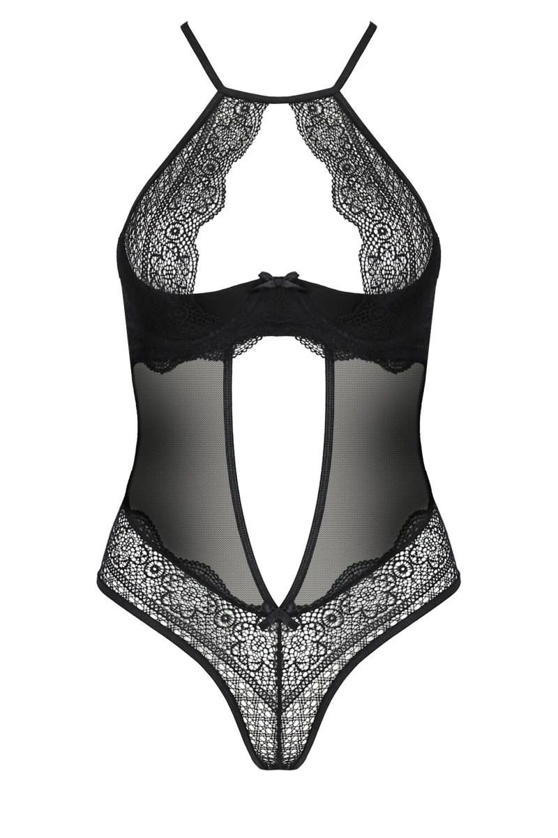 Spitzenbody mit verstellbaren Trägern von Passion Dessous