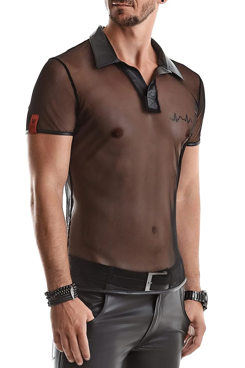 Herren T-Shirt transparent von Regnes Fetish Planet Herren T-Shirt transparent von Regnes Fetish Planet