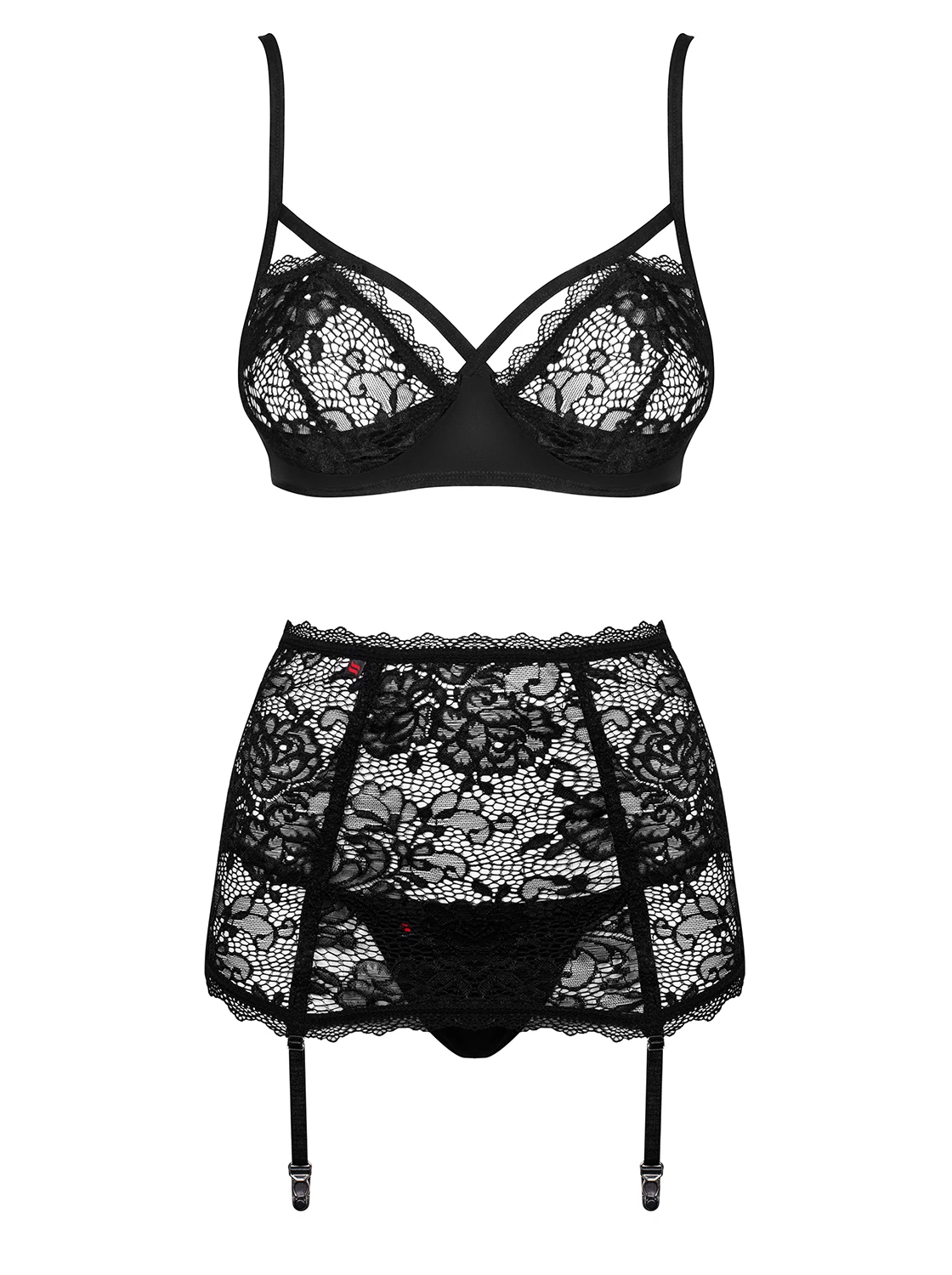 Spitzen Dessous Set