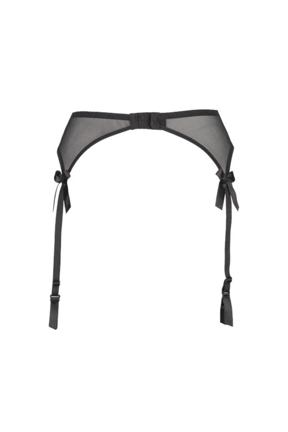 Axami Plus-Size Strumpfgürtel mit schwarzen Glanz-Material Axami Plus-Size Strumpfgürtel mit schwarzen Glanz-Material