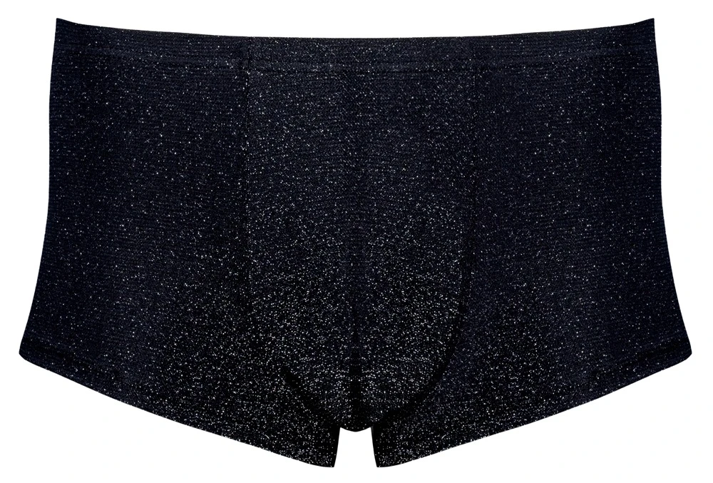 Schillernde Lurex-Pants von Svenjoyment – leicht transparent, silberglänzend und angenehm elastisch für besten Komfort