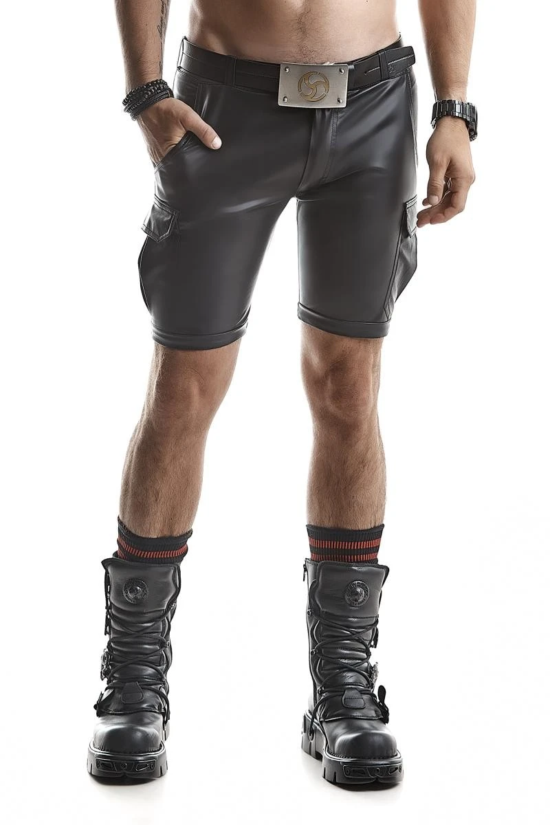 Herren Shorts Wetlook mit Taschen von Regnes Fetish Planet