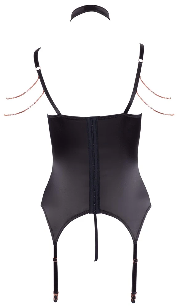 Abierta Fina Strapshemd inklusive String ouvert