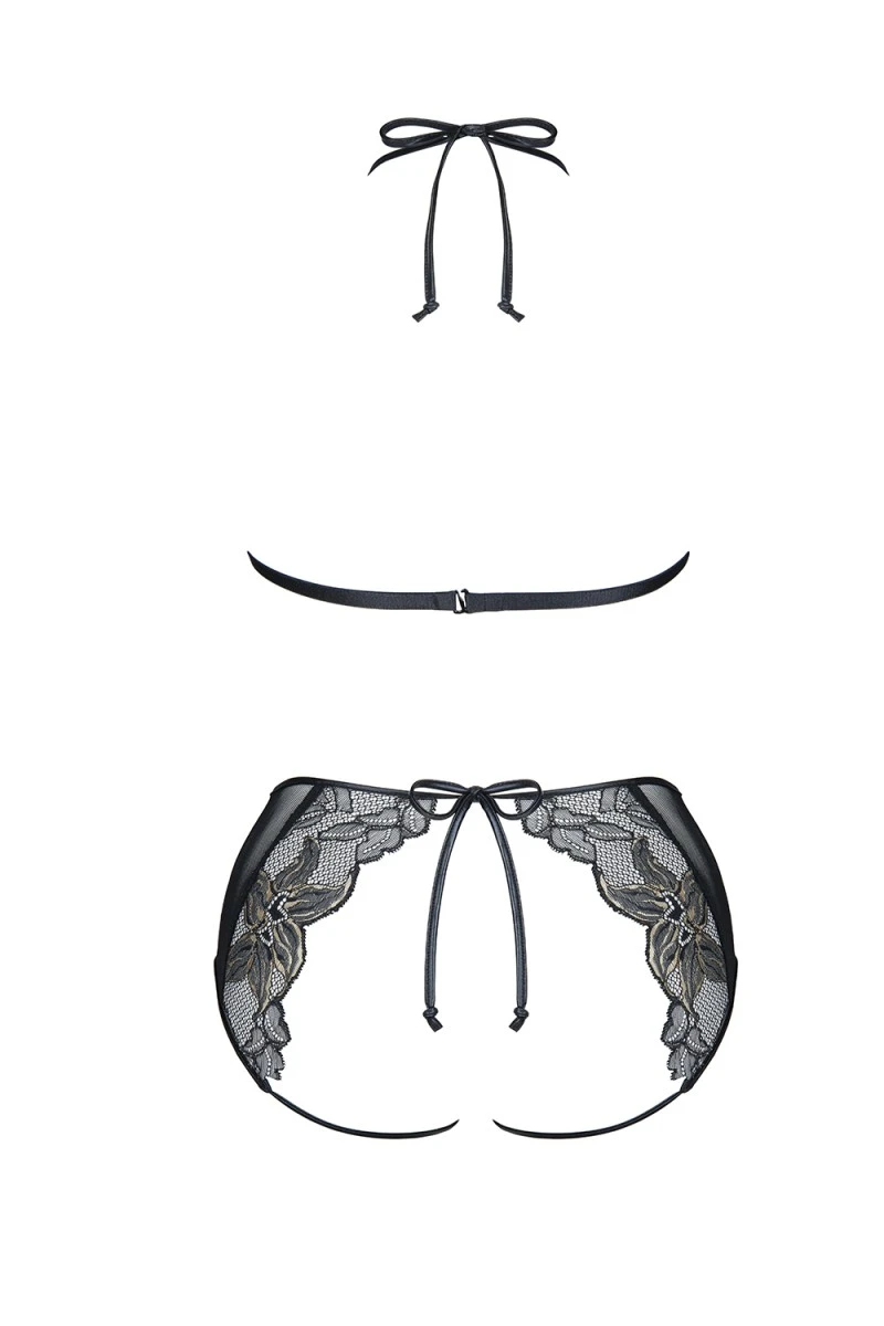 Top + Ouvert Panty von Demoniq