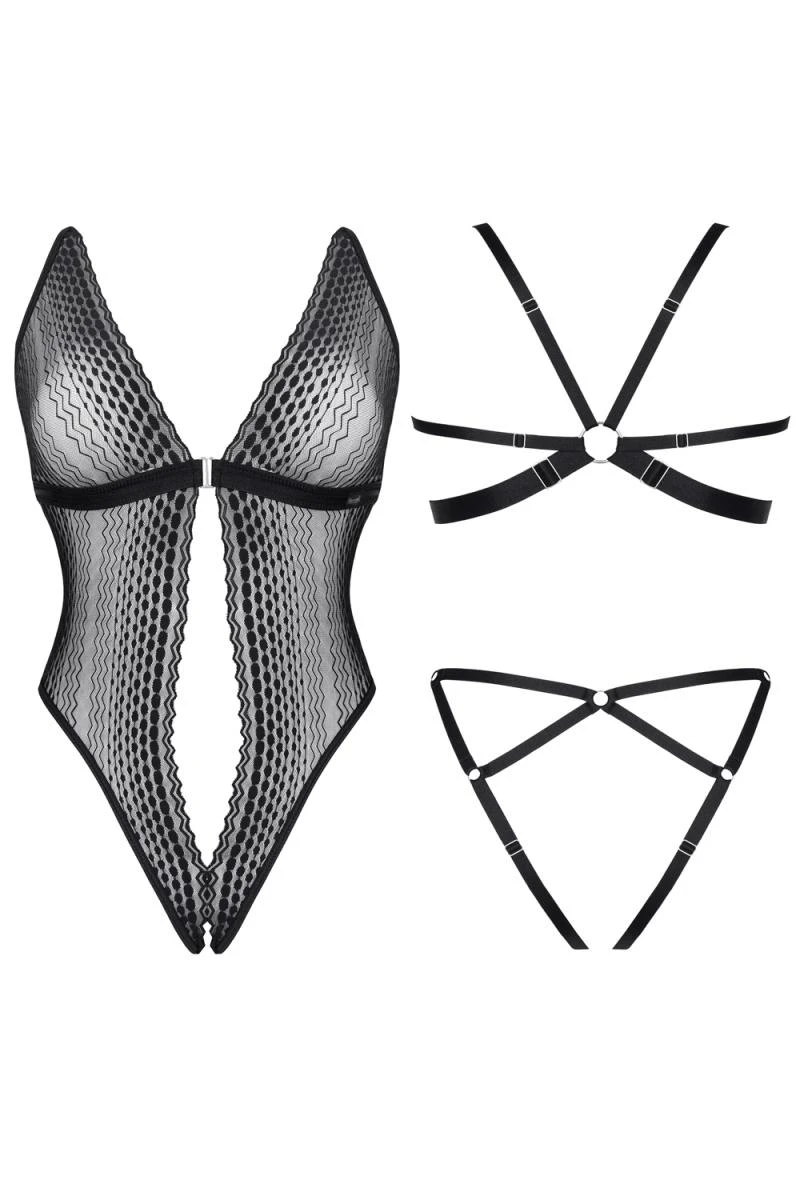 Netzbody ouvert mit verstellbaren Gummibändern LX Collection