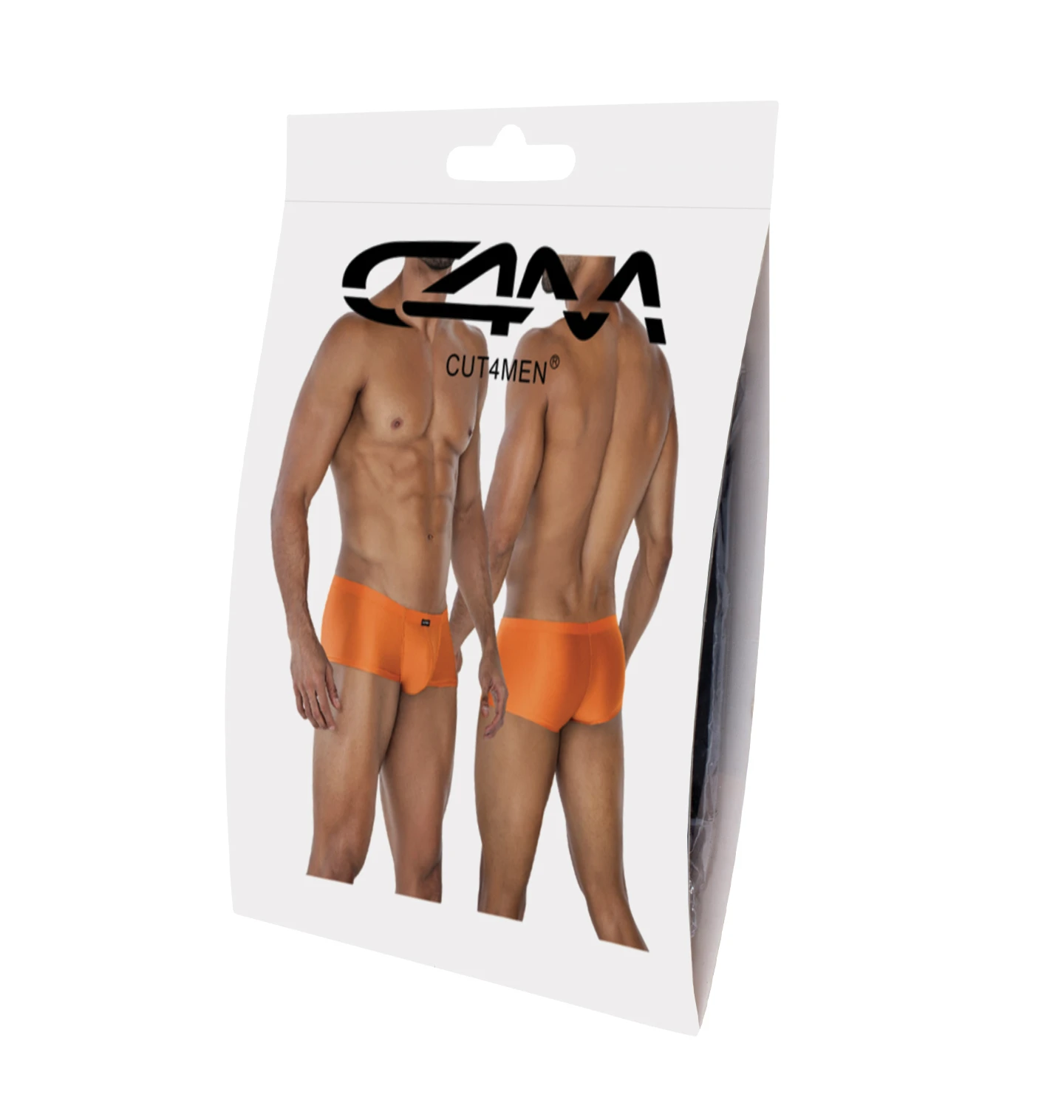 Kupfer Brief C4MSPX13, Formvollendeter Hipster Brief aus weicher Mikrofaser mit markanter Naht, geformtem Suspensorium und sportlichem Stil