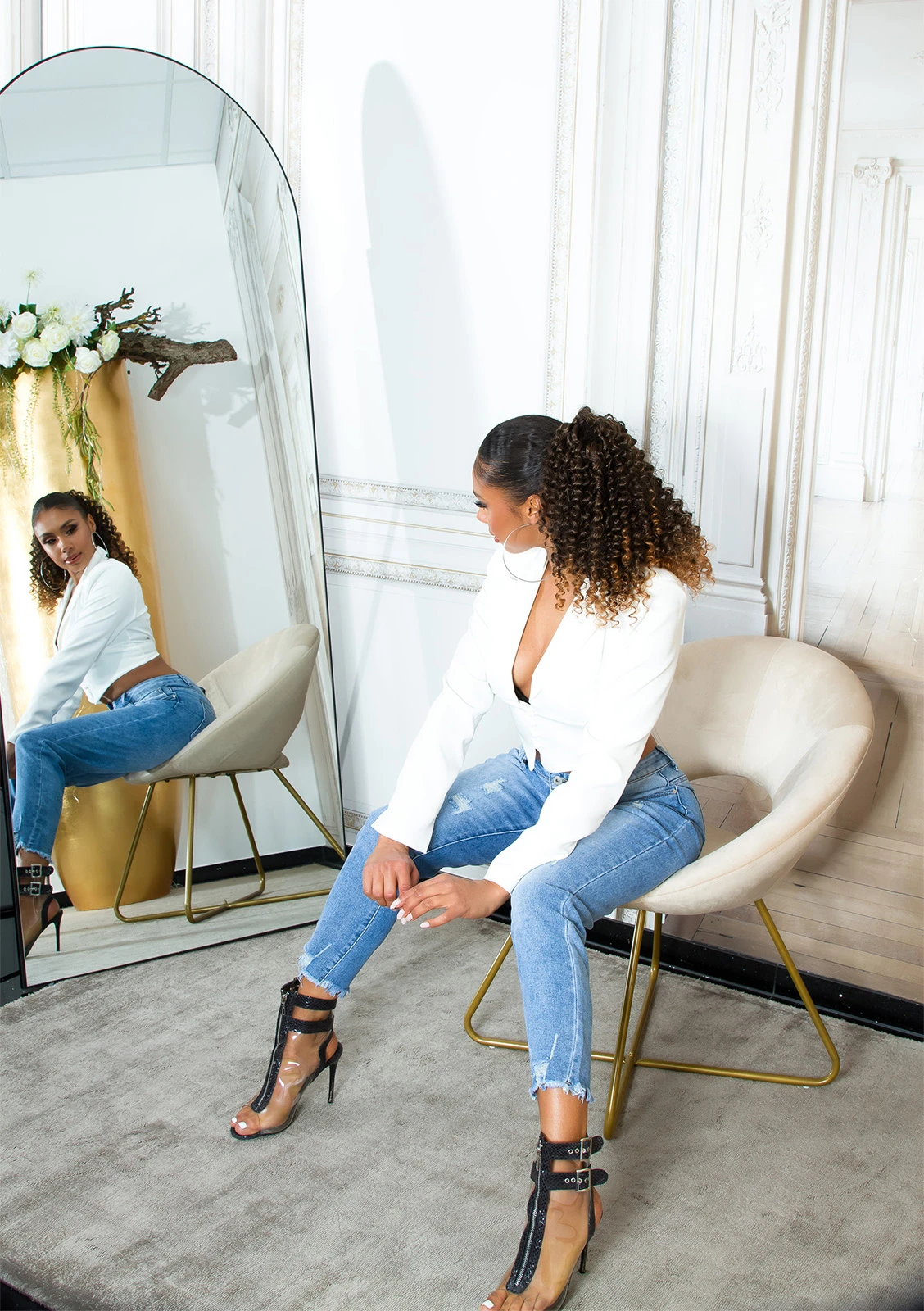 Stylo Mom Fit Jeans im Used Look Stylo Mom Fit Jeans im Used Look