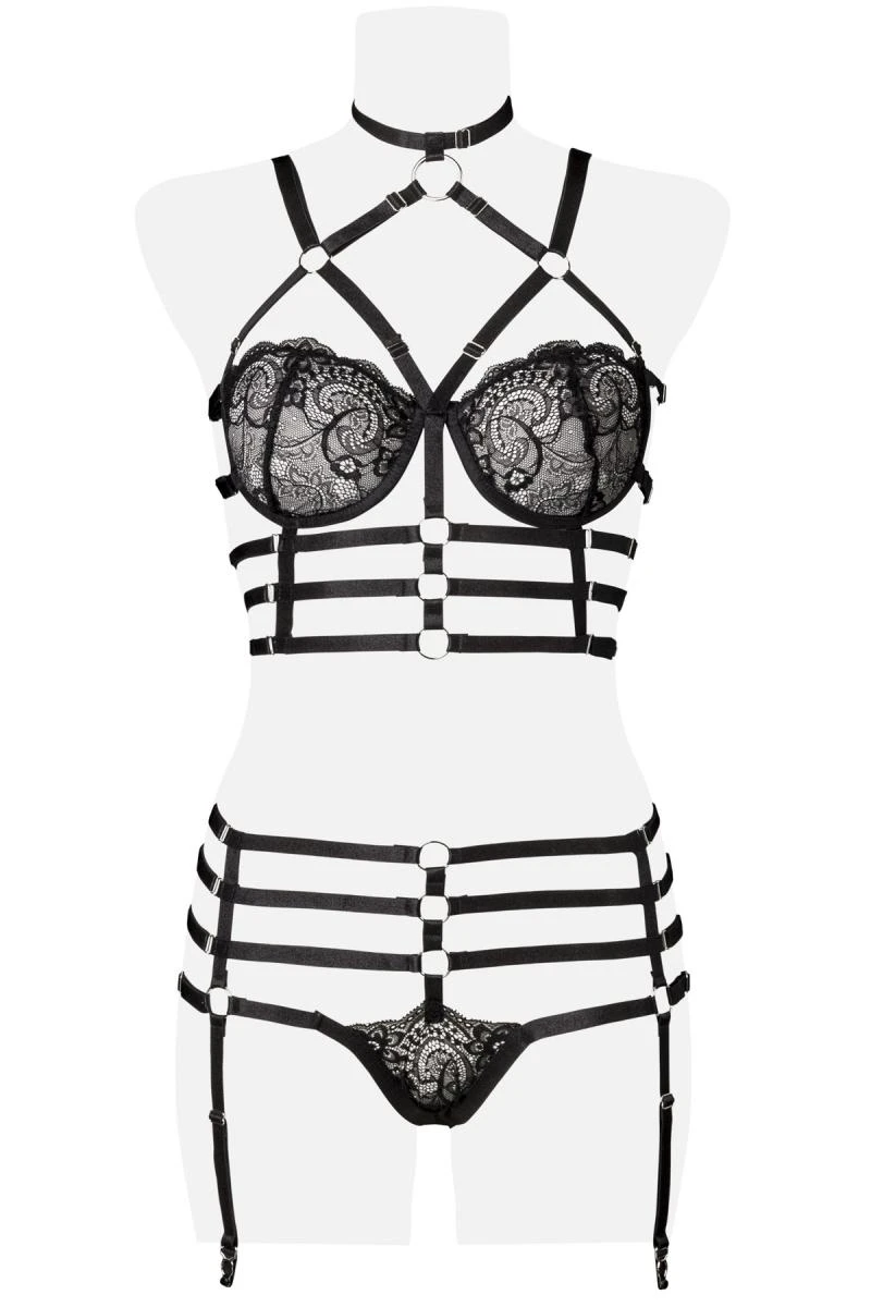 2-teiliges Harness Set von Grey Velvet 2-teiliges Harness Set von Grey Velvet