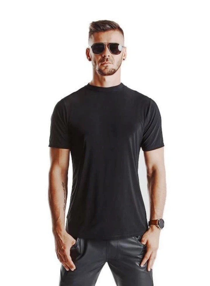 Herren T-Shirt mit Reißverschluss