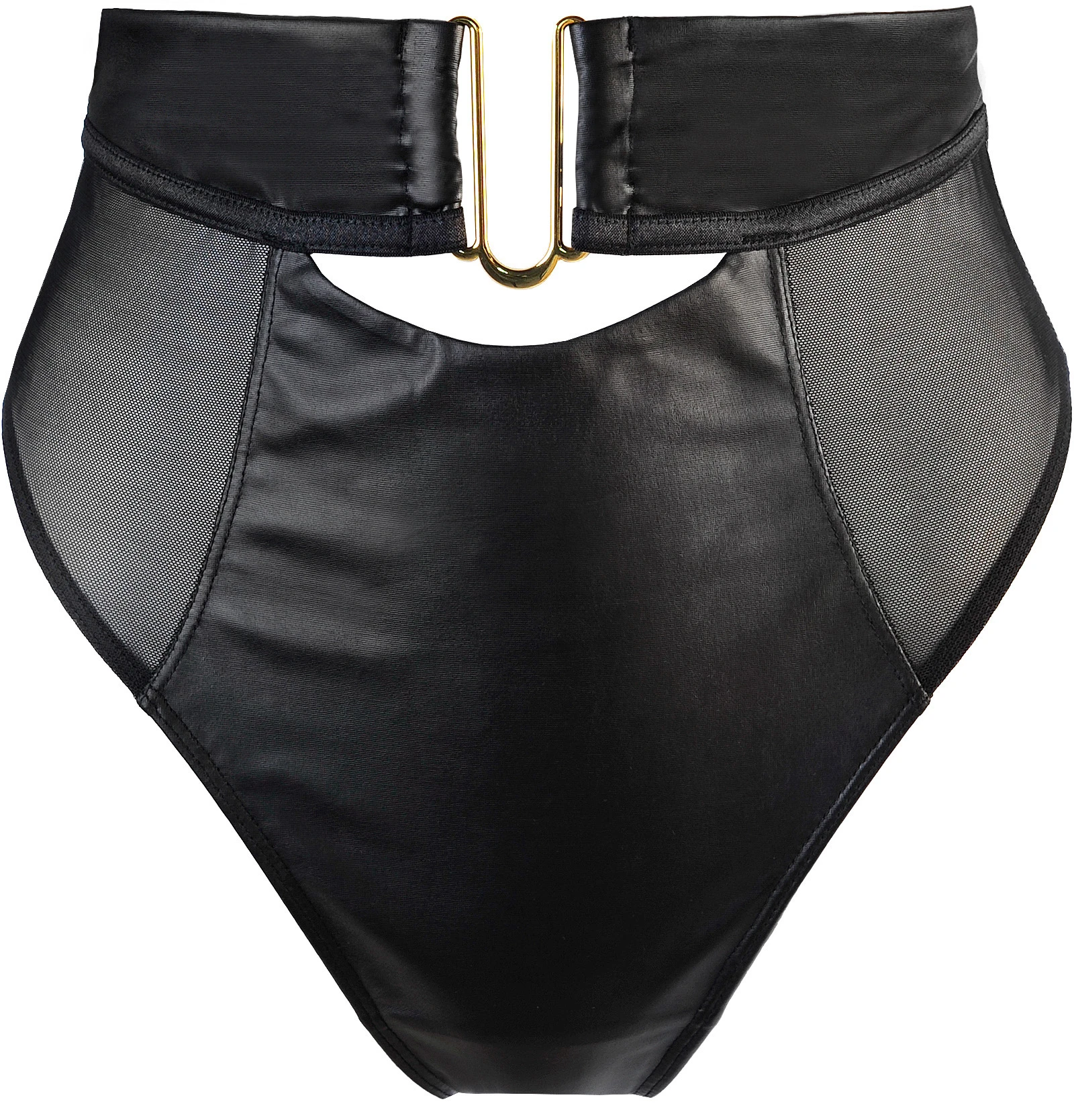 Axami Höschen aus weichem Latex mit Metallornament Axami Höschen aus weichem Latex mit Metallornament