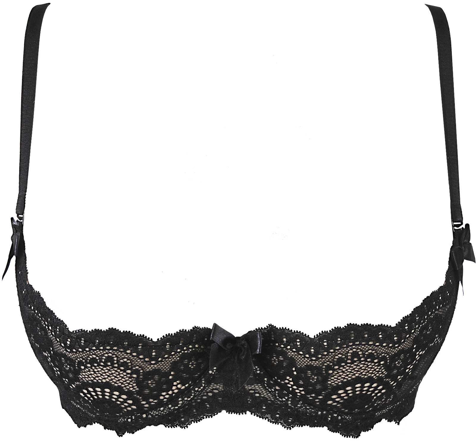 Axami Spitzen Hebe BH verziert auf beigem Fleece Axami Spitzen Hebe BH verziert auf beigem Fleece