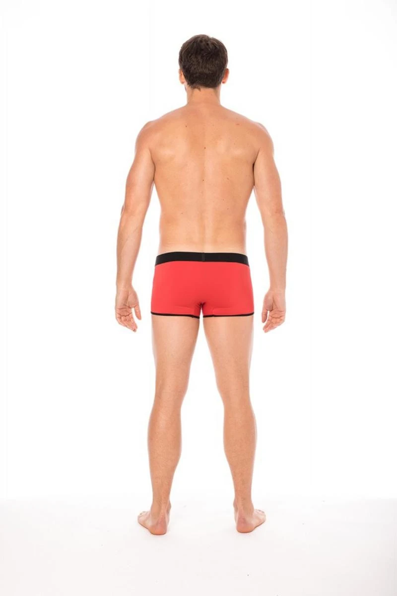 Herren Boxer Short in rot 2003-68 von Look Me