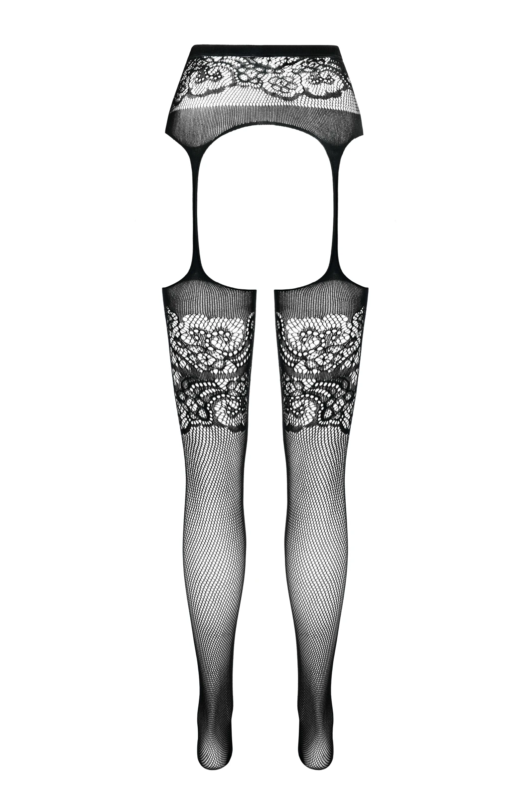 Erotische Damen Dessous Ouvert Strumpfhose im Schritt offen Straps Look Strümpfe und Strapsgürtel OneSize S029 Erotische Damen Dessous Ouvert Strumpfhose im Schritt offen Straps Look Strümpfe und Strapsgürtel OneSize S029