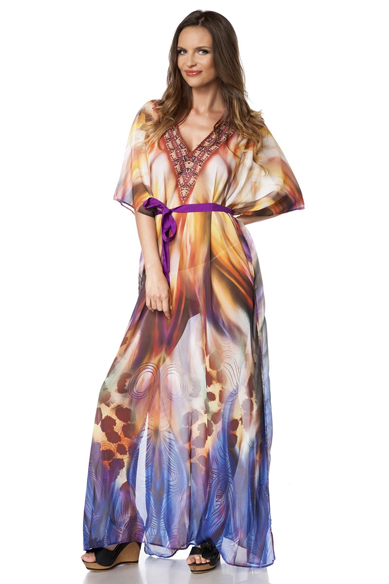 Kaftan mit Strass