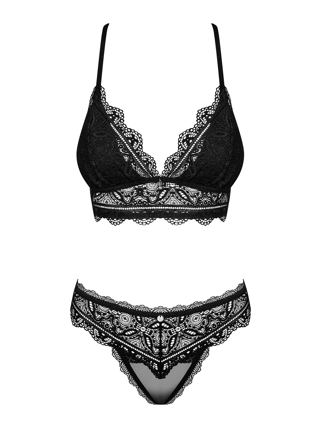 Dessous Set mit gepolsterten Cups von Obsessive