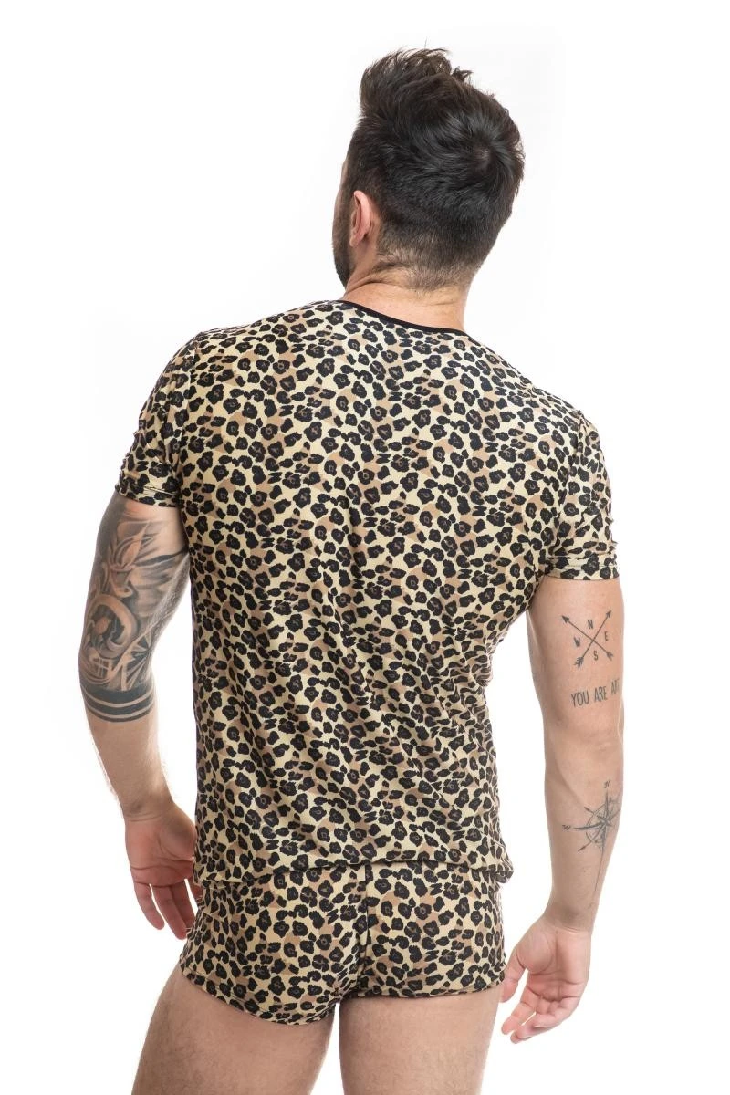 Herren T-Shirt aus blickdichtem Stoff von Anais for Men