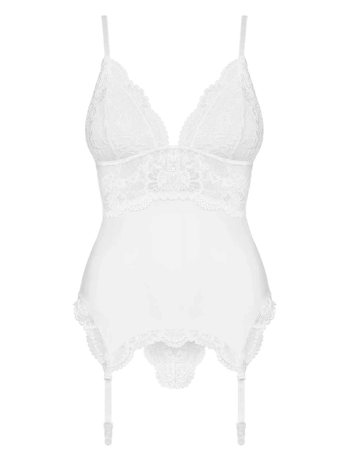 810-COR-2 Obsessive Straps Corsage mit Spitze 810-COR-2 Obsessive Straps Corsage mit Spitze
