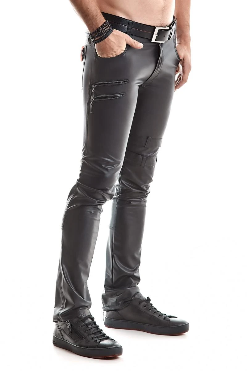 Herren Hose lang mit dekorativen Reißverschlüssen von Regnes Fetish Planet Herren Hose lang mit dekorativen Reißverschlüssen von Regnes Fetish Planet