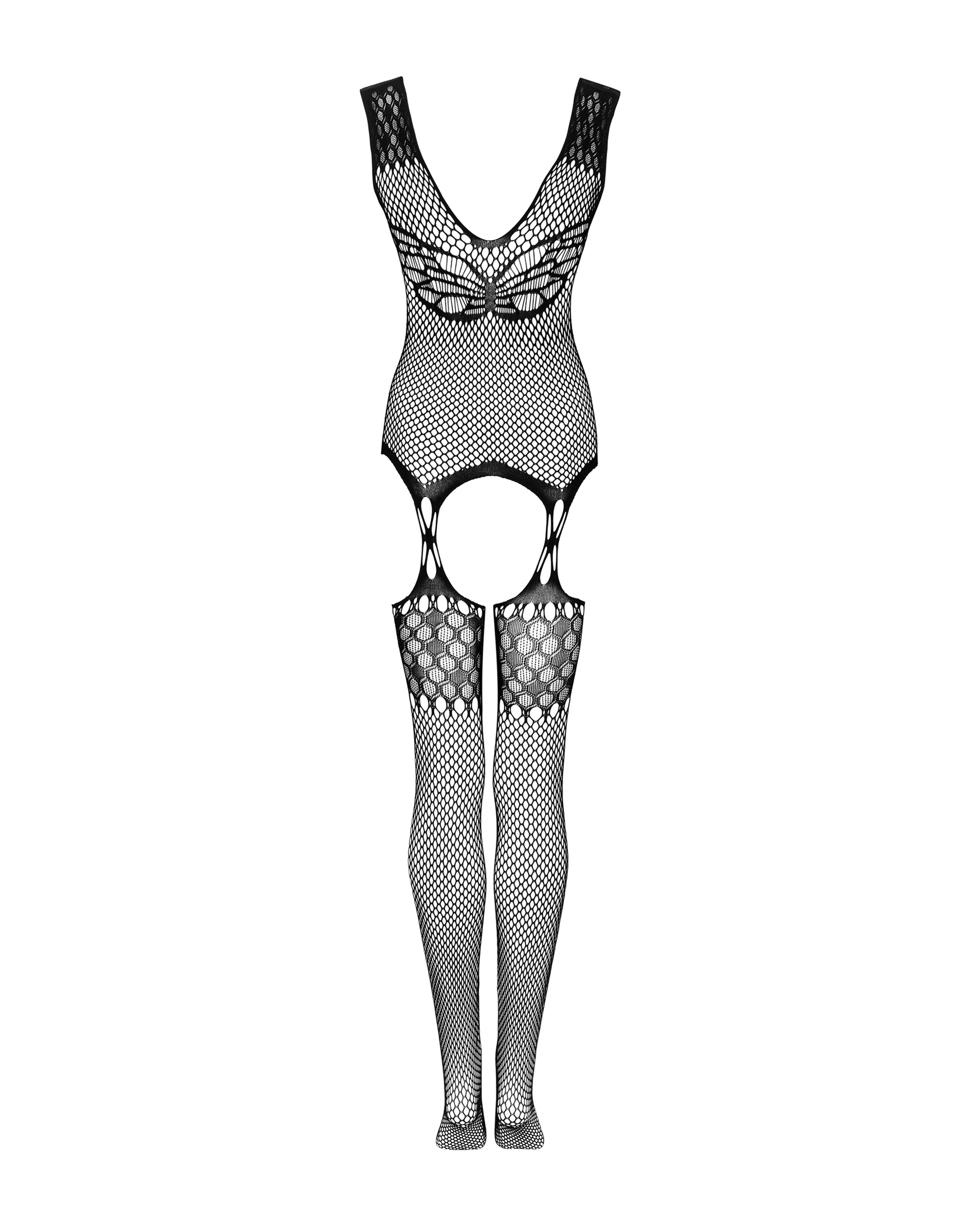 Transparenter Bodystocking G323 ouvert von Obsessive