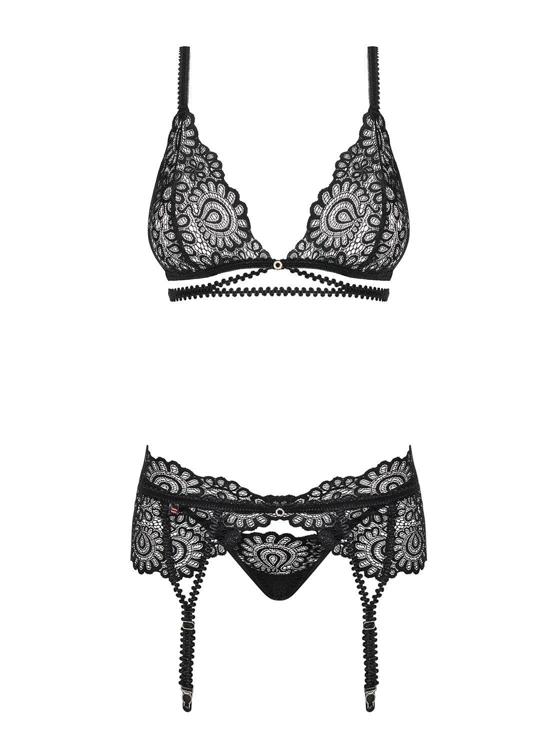 Dessous Set aus eleganter Spitze von Obsessive