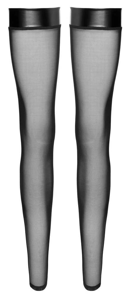 Noir Overknees S