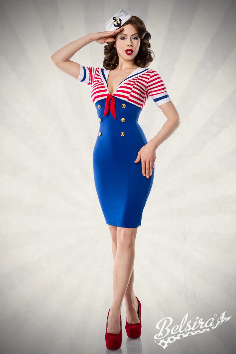 Süßes Marine Kleid ohne Matrosenmütze