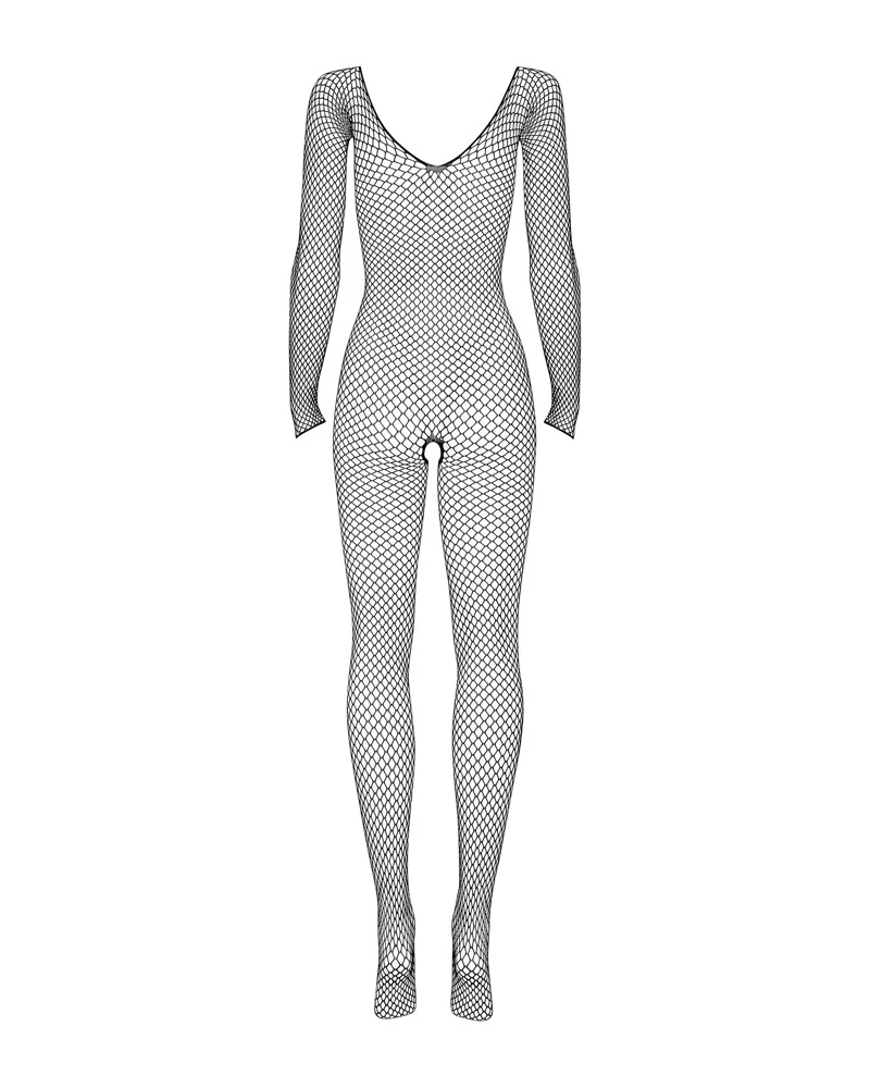 Obsessive Catsuit mit tiefen, verführerischer Ausschnitt und offenen Schritt. Weiches und elastisches Material für hohen Tragekomfort.