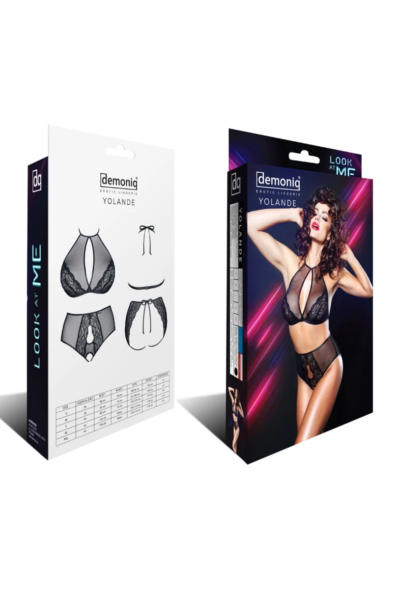 Heißes Dessous Set aus Tüll