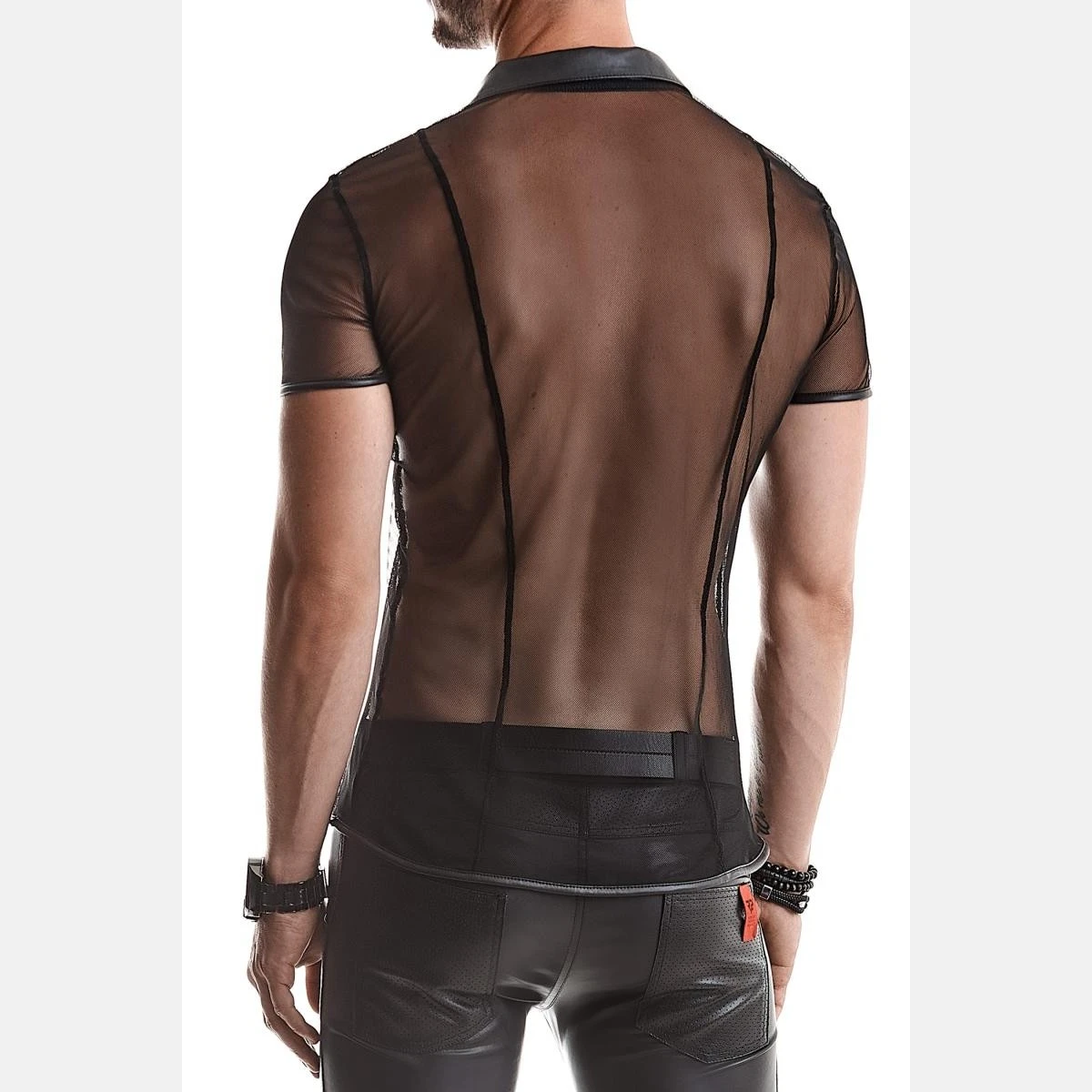 Herren T-Shirt transparent von Regnes Fetish Planet Herren T-Shirt transparent von Regnes Fetish Planet