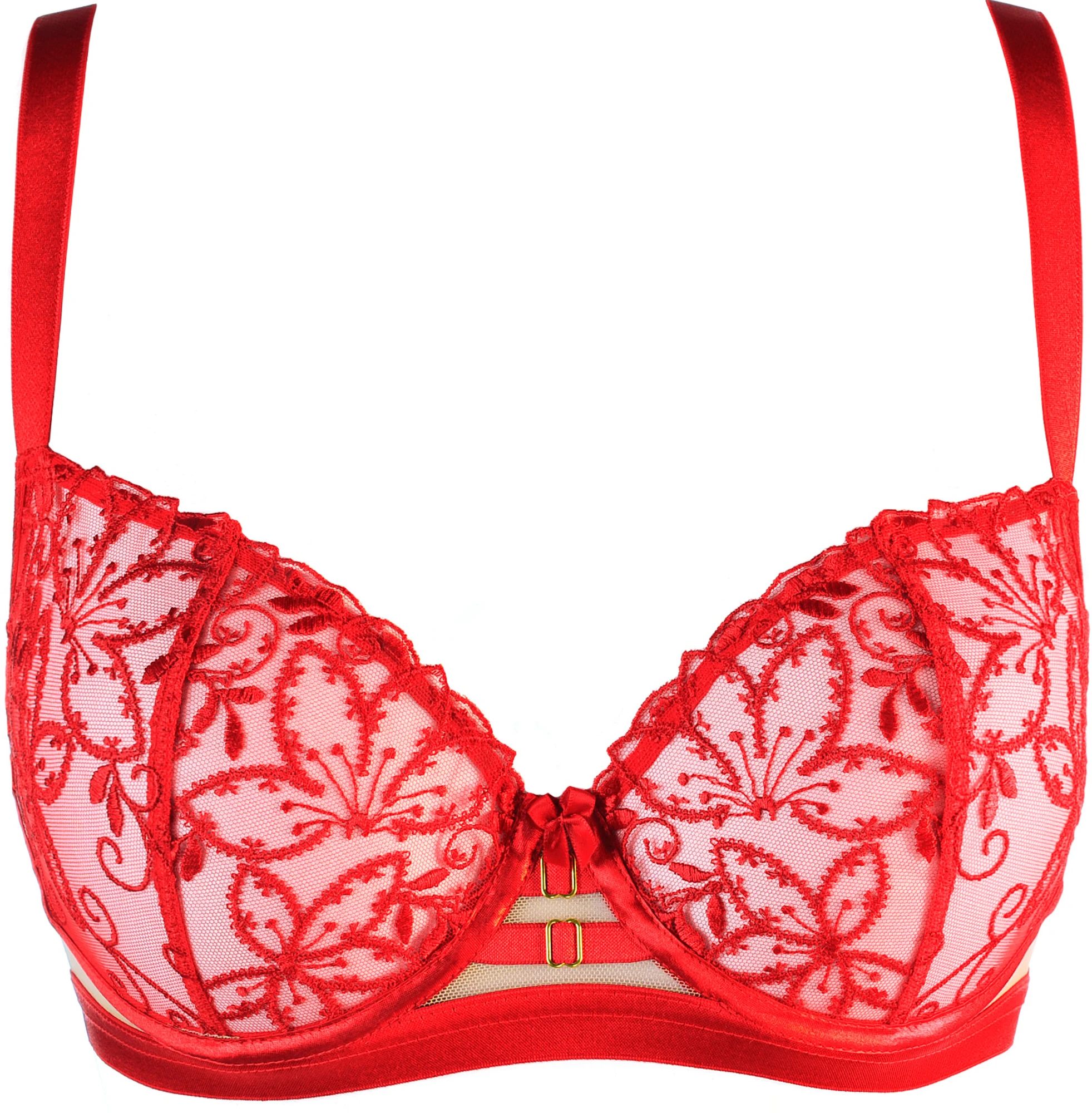 Axami softer Hebe BH ohne Füllung mit Blumen verziert Axami softer Hebe BH ohne Füllung mit Blumen verziert