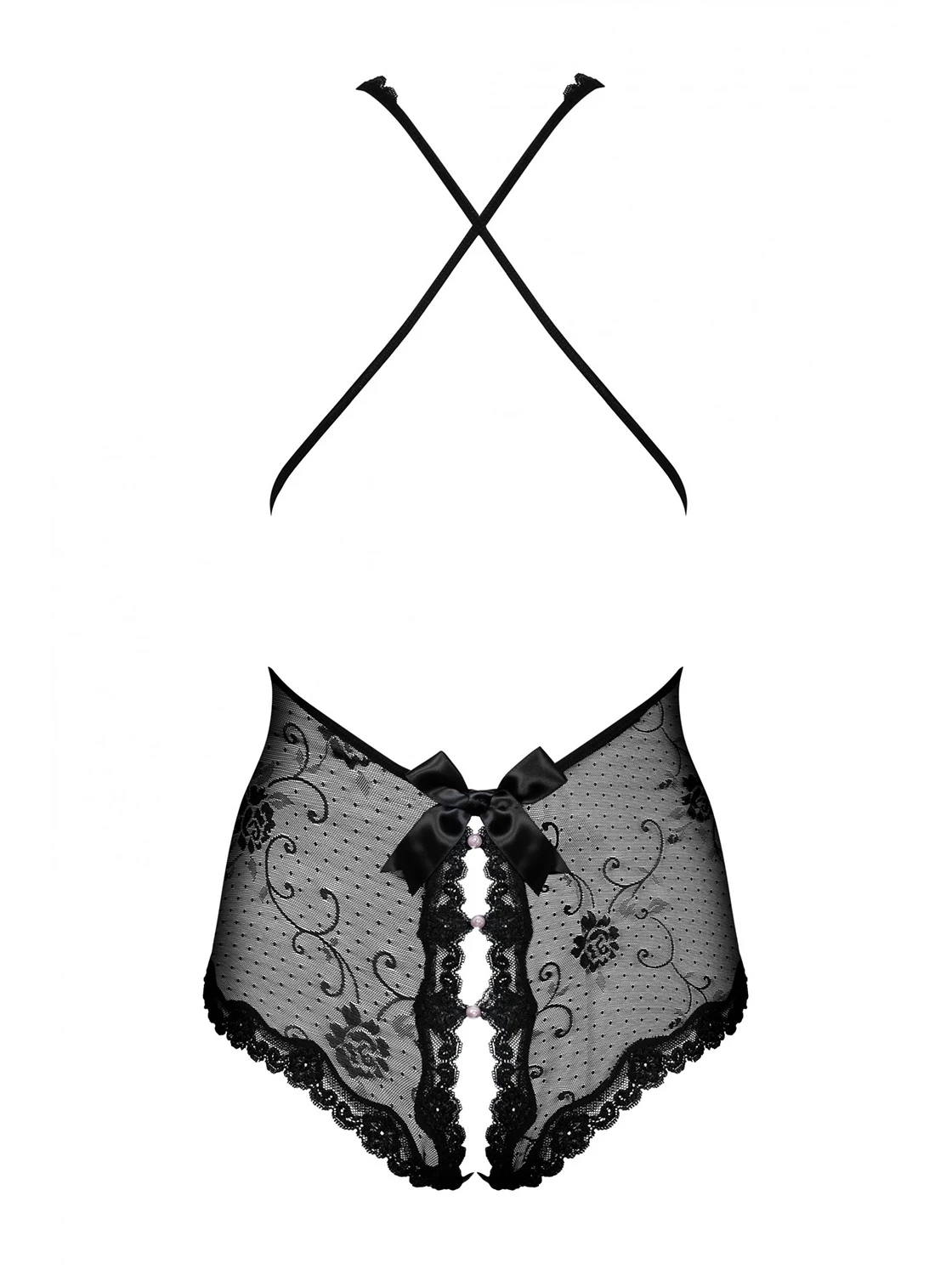 Transparenter ouvert Teddy von Obsessive