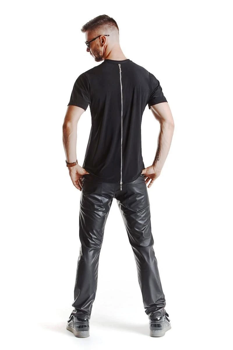 Herren T-Shirt mit Reißverschluss