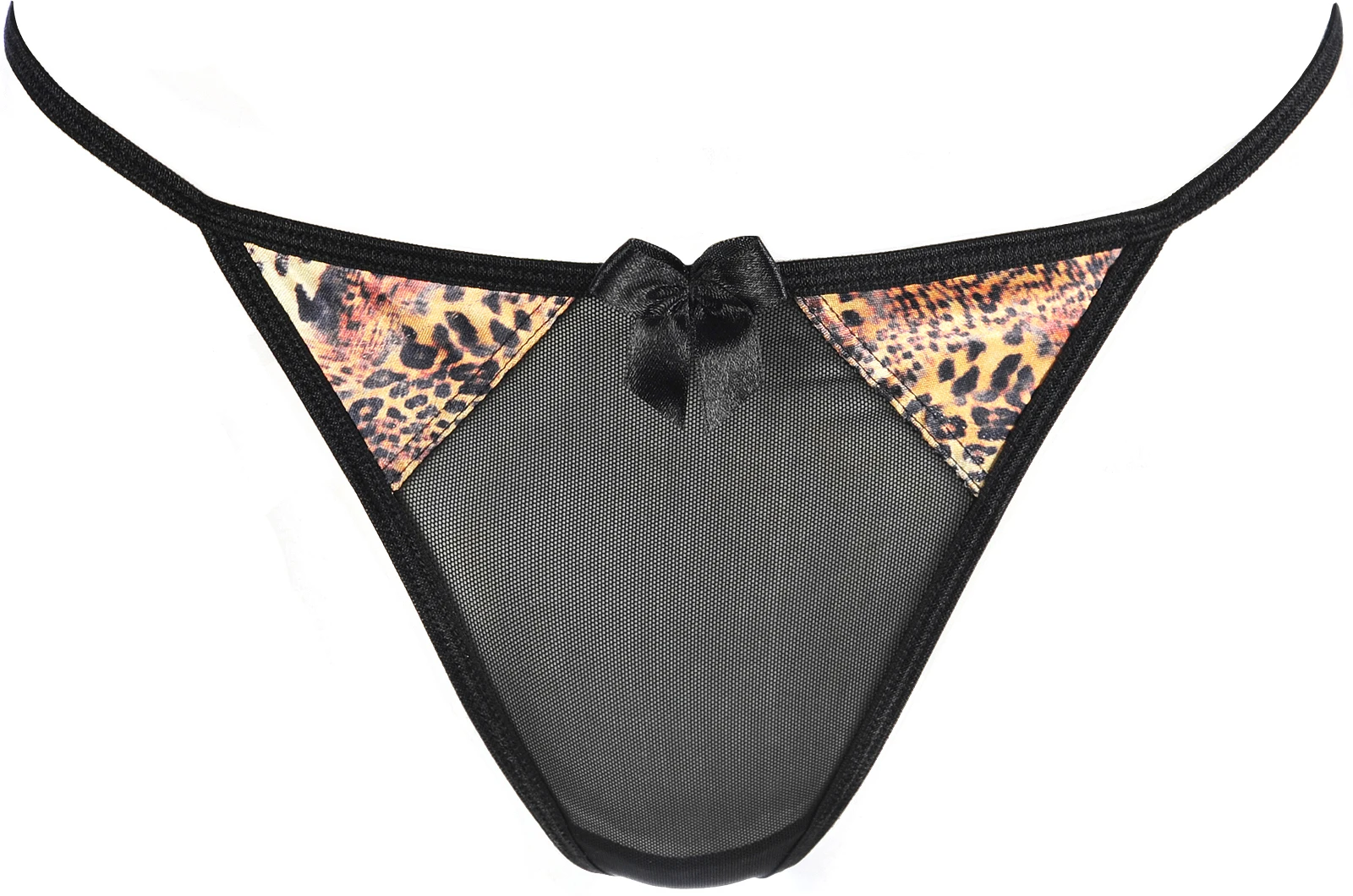 Axami Babydoll mit Tiermuster und weichem Tüll