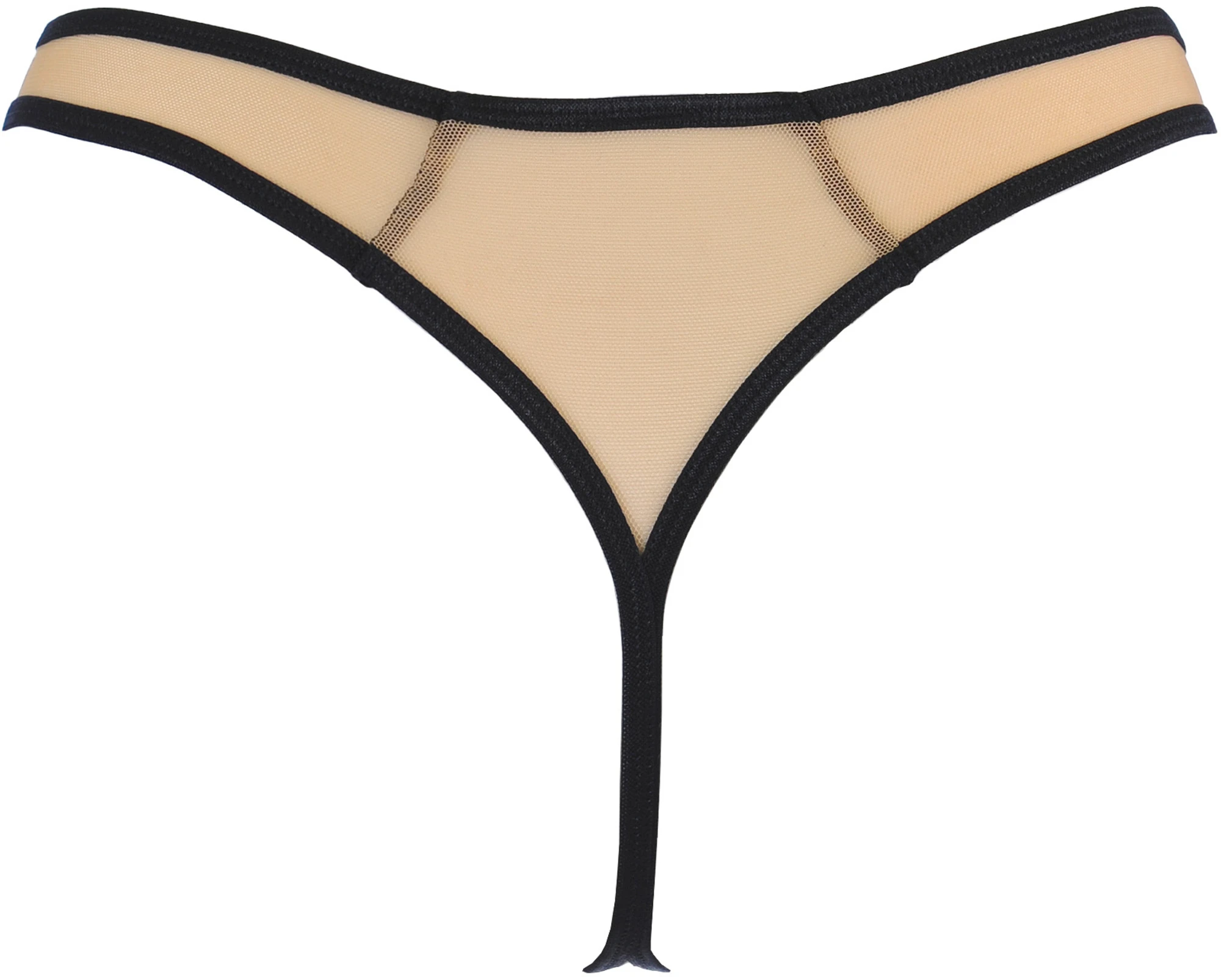 Axami transparenter Spitzen String mit Blumenverzierung Axami transparenter Spitzen String mit Blumenverzierung