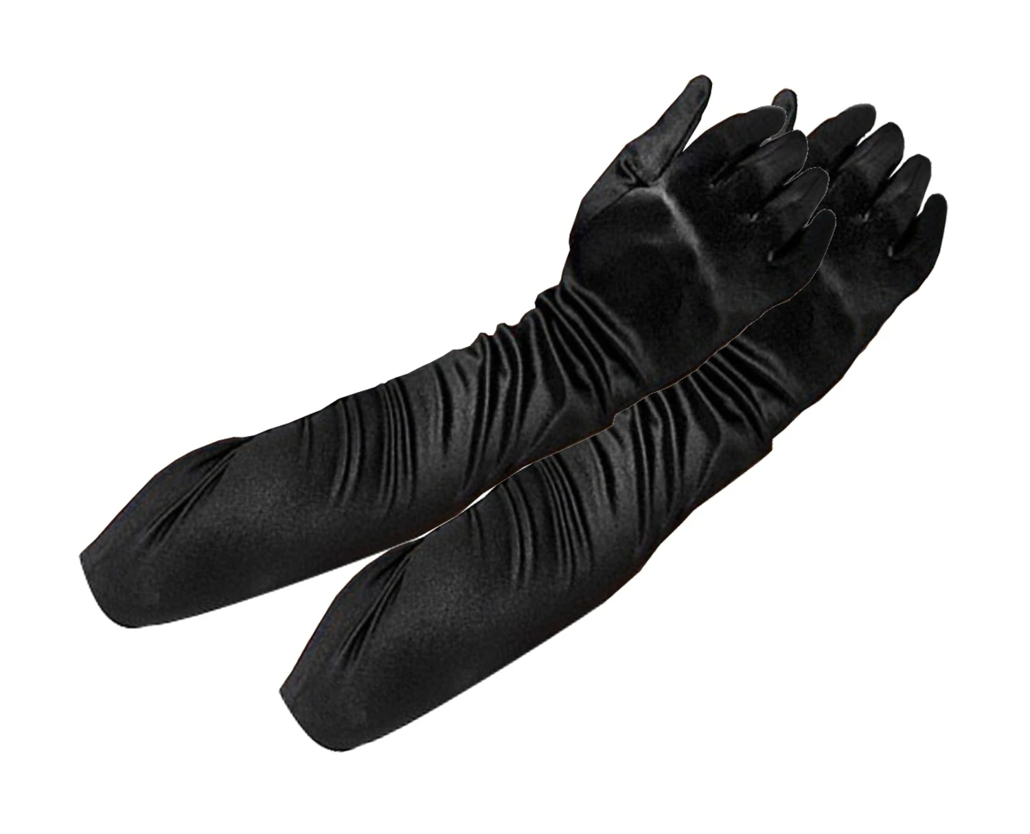 Elegante Satin-Handschuhe