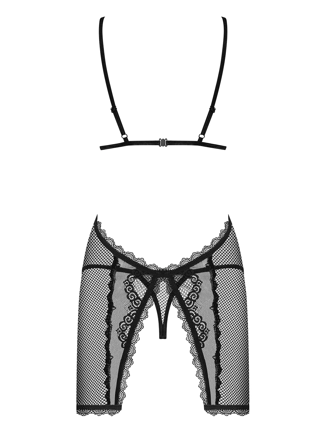 Elastische Netz Chemise Elastische Netz Chemise