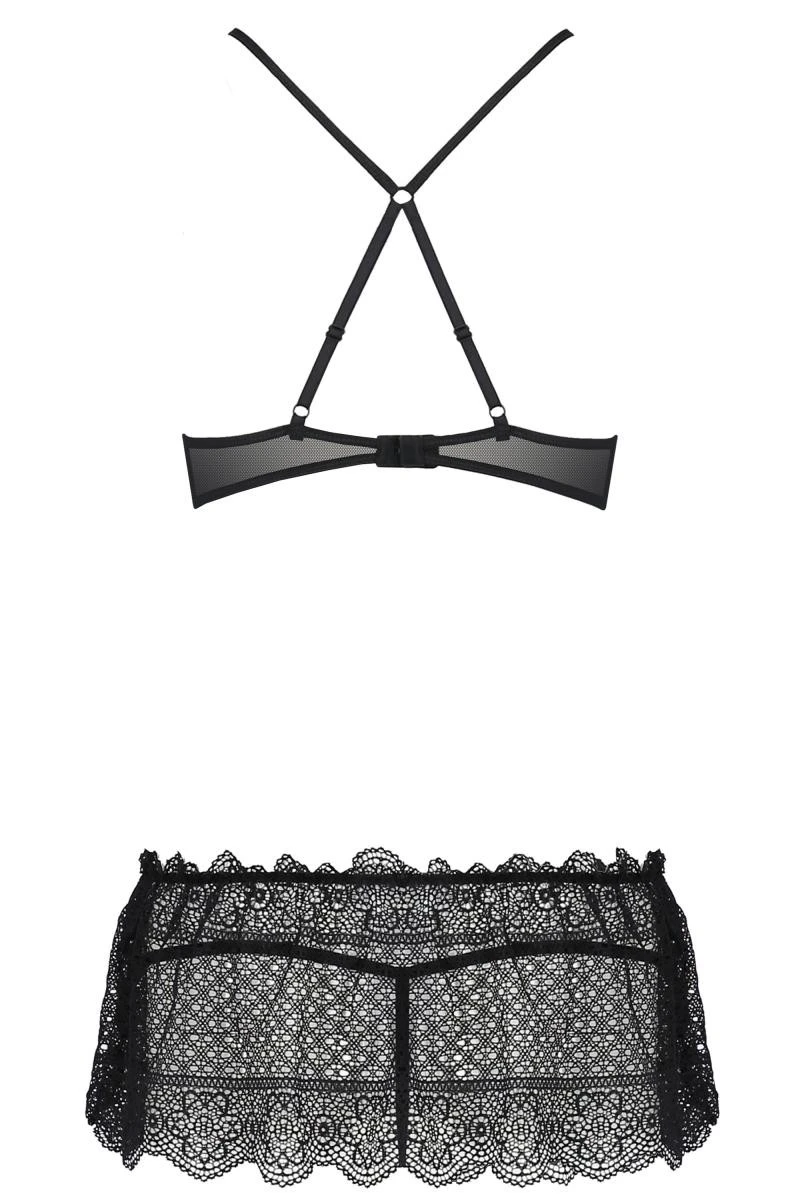 Spitzen Chemise mit tiefem Ausschnitt von Passion Dessous