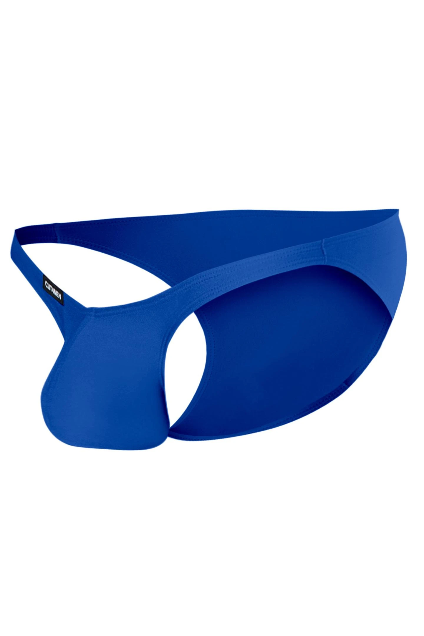 Königsblauer Low Rise Bulge Brief C4MSPXBUL01, Sportlich, formstark und komfortabel, Mikrofaser-Slip mit Logo von CUT4MEN