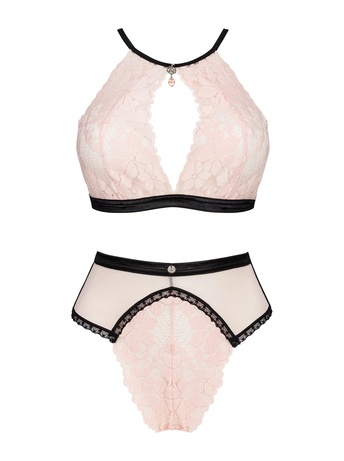 Elegantes Dessous Set mit floraler Spitze von Obsessive