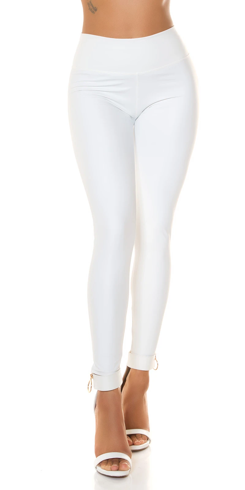 High Waist Lederimitat Leggings High Waist Lederimitat Leggings