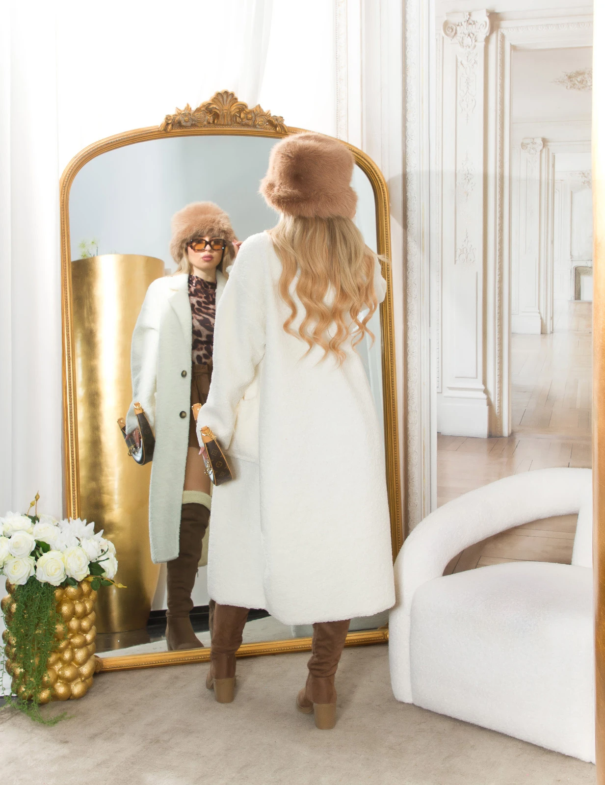 Must Have Damen Teddy Mantel im angesagten Blogger Style, ein perfekter Begleiter für kalte Tage Must Have Damen Teddy Mantel im angesagten Blogger Style, ein perfekter Begleiter für kalte Tage