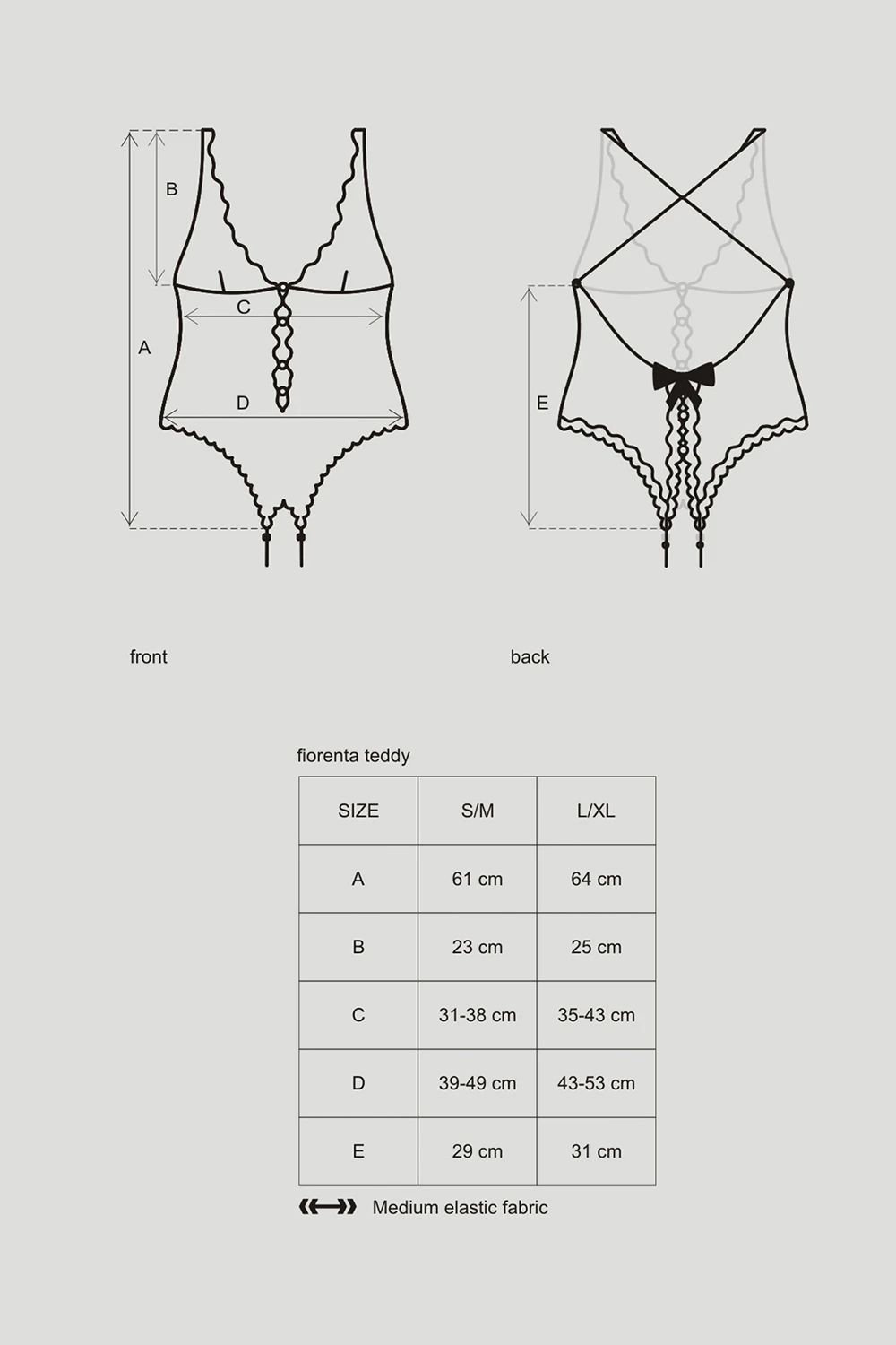 Transparenter ouvert Teddy von Obsessive